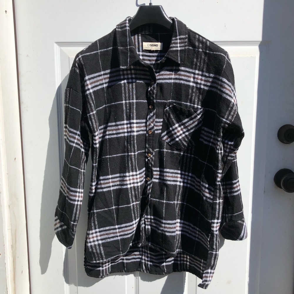 Ci Sono flannel shirt
